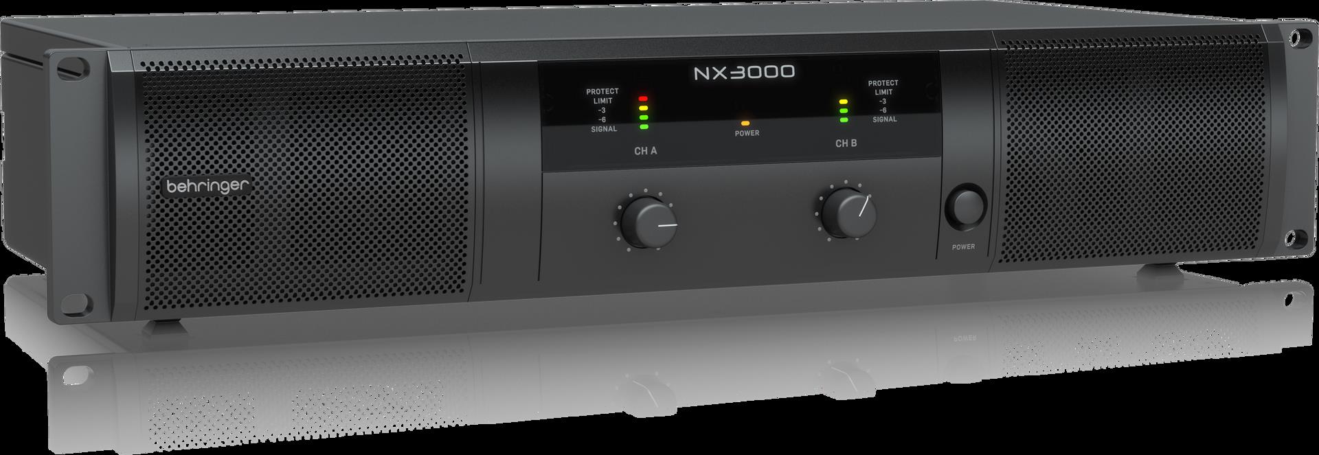 Behringer NX3000 Power Amplifier with Smartsense