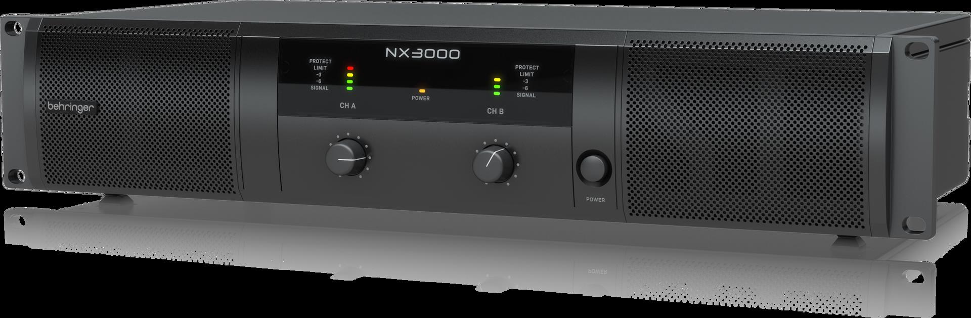 Behringer NX3000 Power Amplifier with Smartsense