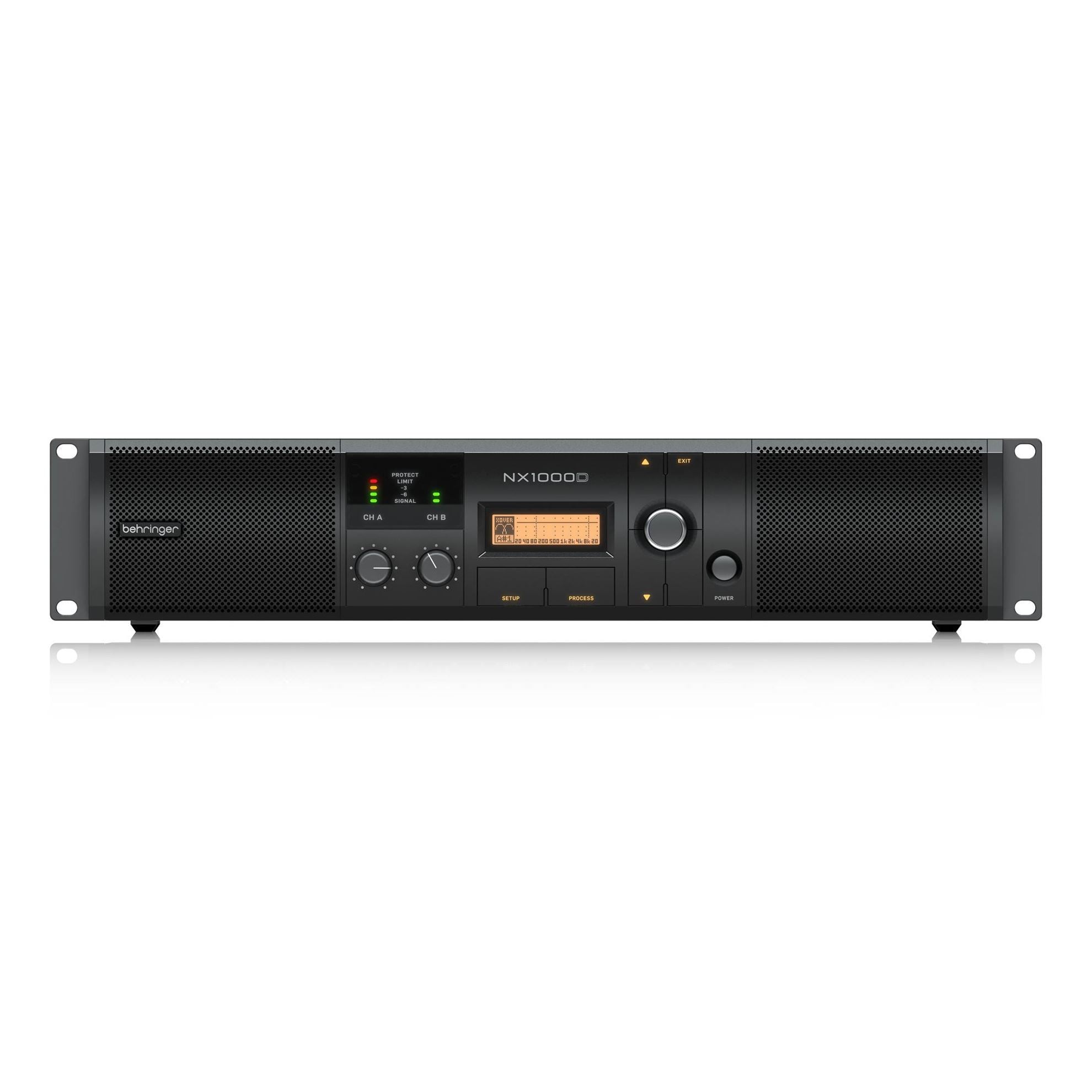 Behringer NX1000D Power Amplifier with Smartsense
