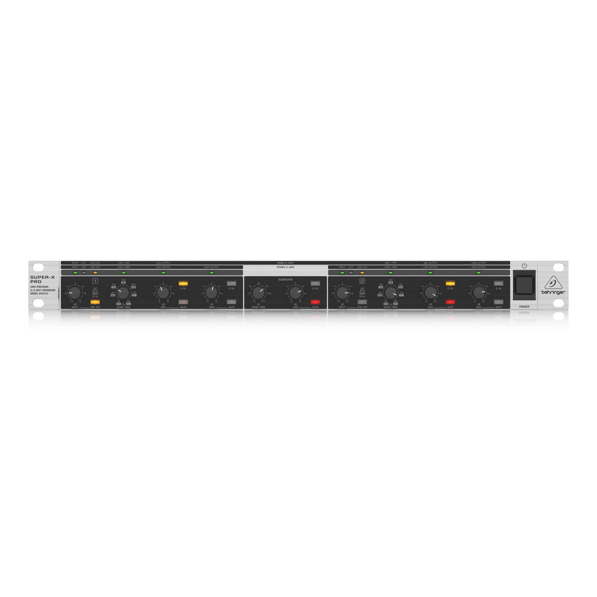 Behringer Super-X Pro CX2310 V2 Crossover Rackmount