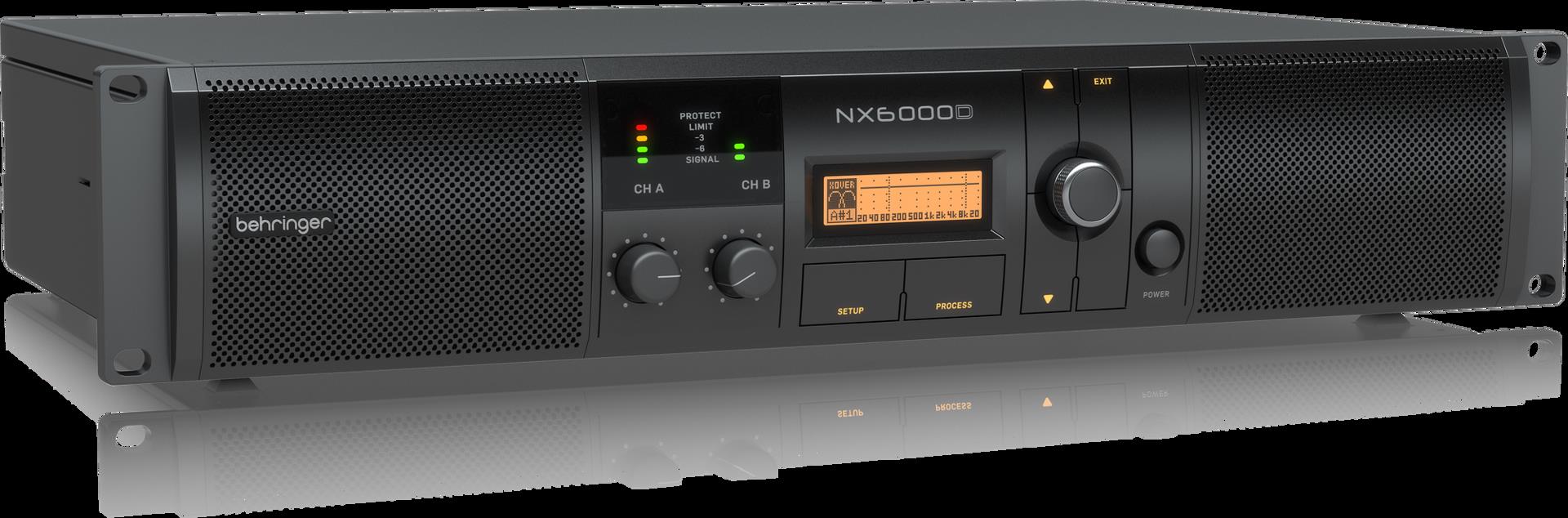 Behringer NX6000D Power Amplifier with Smartsense