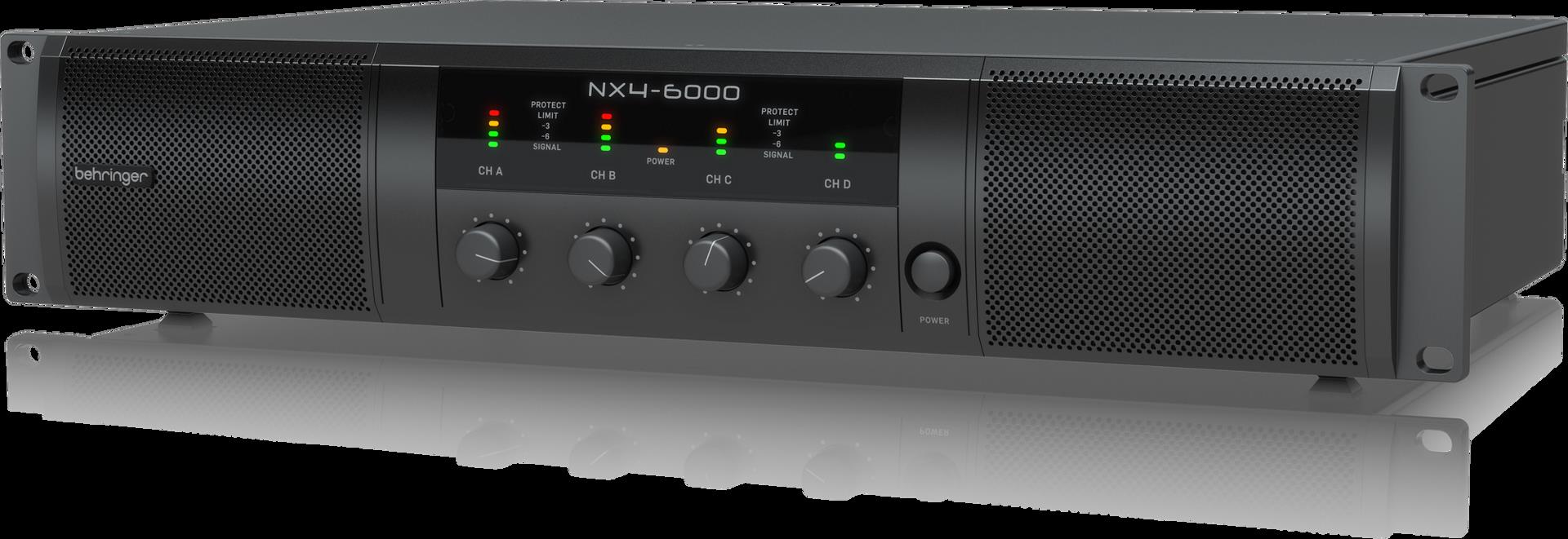 Behringer NX4-6000 Power Amplifier with Smartsense