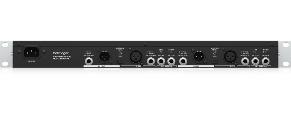 Behringer MDX2600 Composer Pro-XL V2 2-Channel Expander/Gate