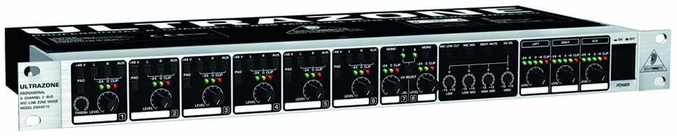 Behringer ZMX8210 V2 8 Channel Zone Mixer