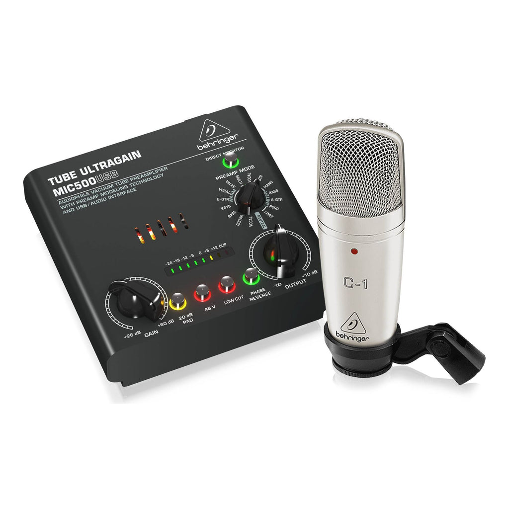 Behringer Voice Studio Recording Bundle