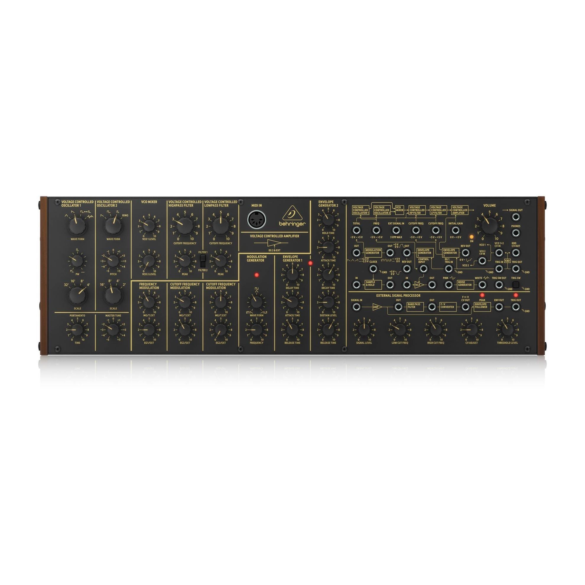 Behringer K2 Analogue Semi Modular Desktop Synth