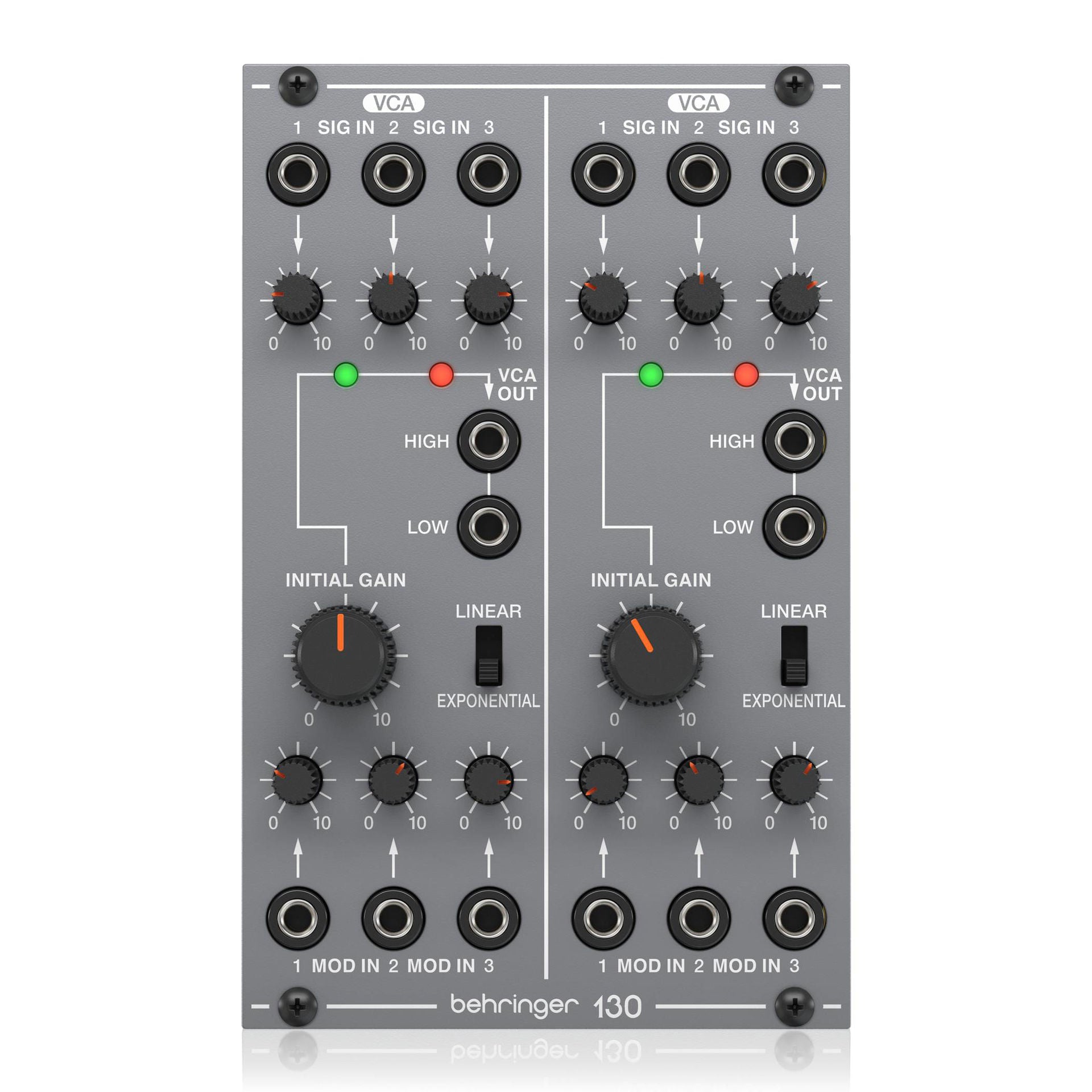 Behringer 130 Analogue DUAL VCA Eurorack Module