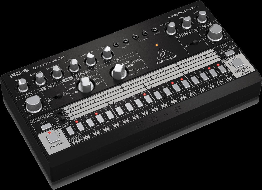 Behringer RD6 BK Analog Drum Machine