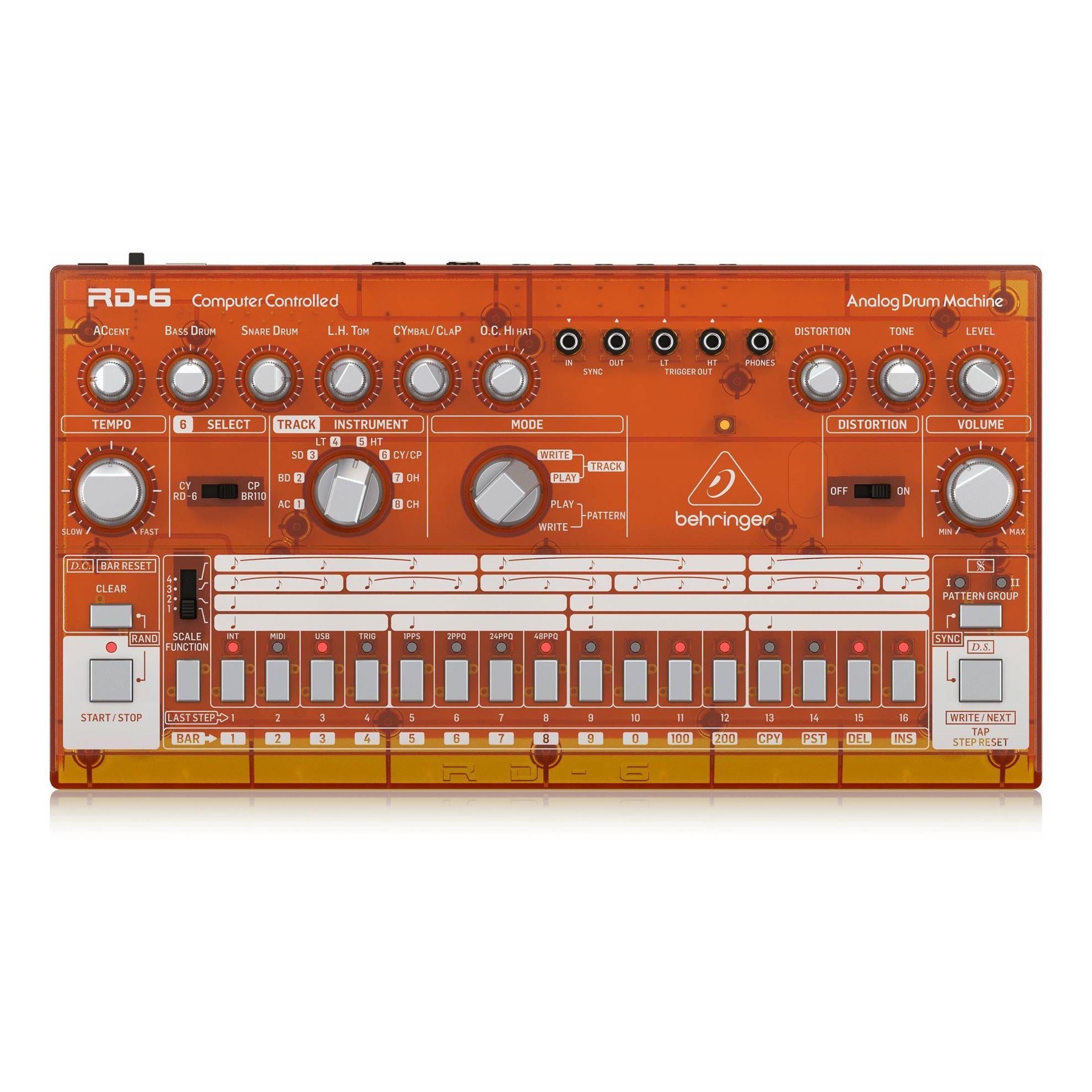 Behringer RD6 TG Analog Drum Machine