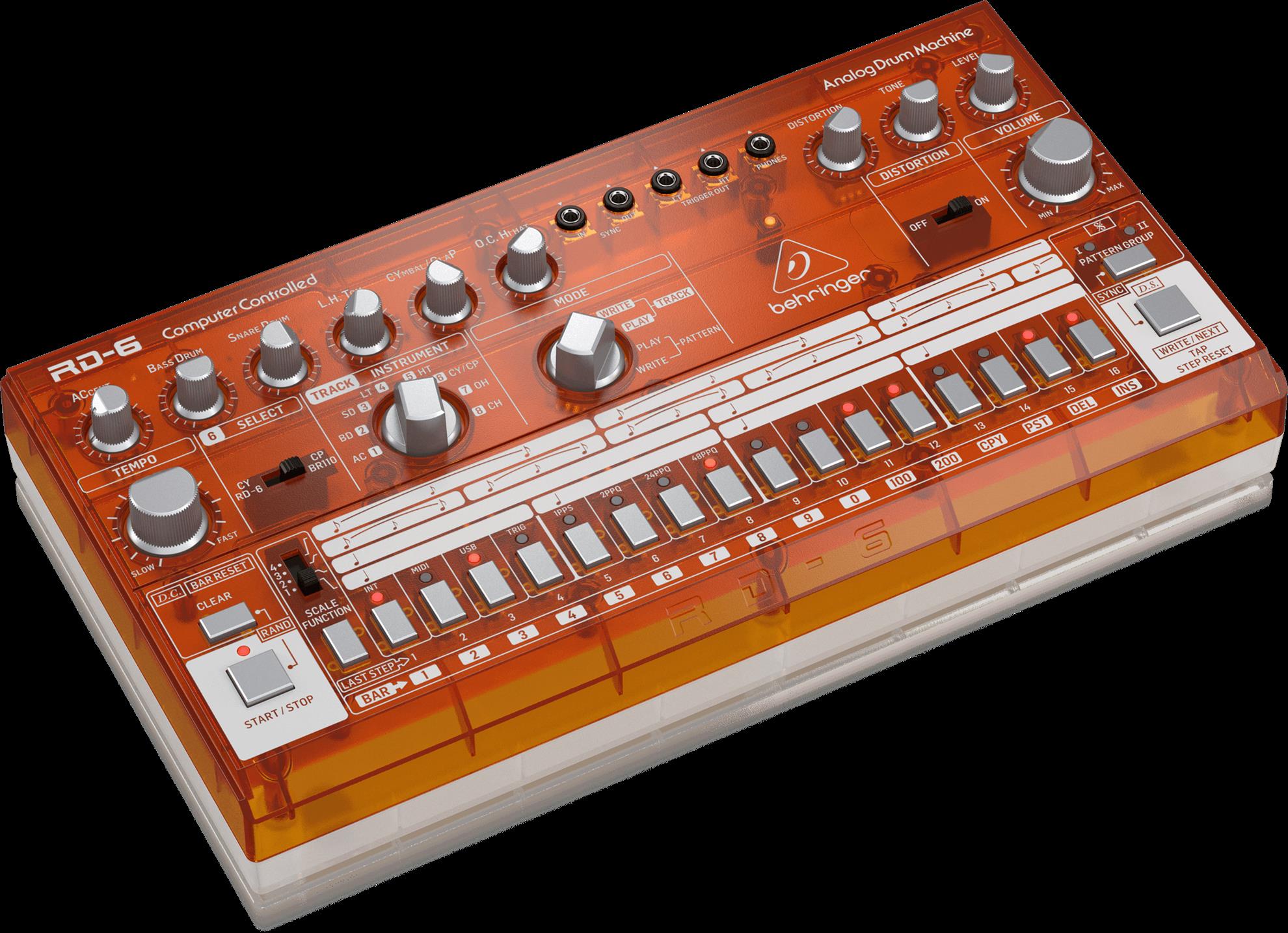Behringer RD6 TG Analog Drum Machine