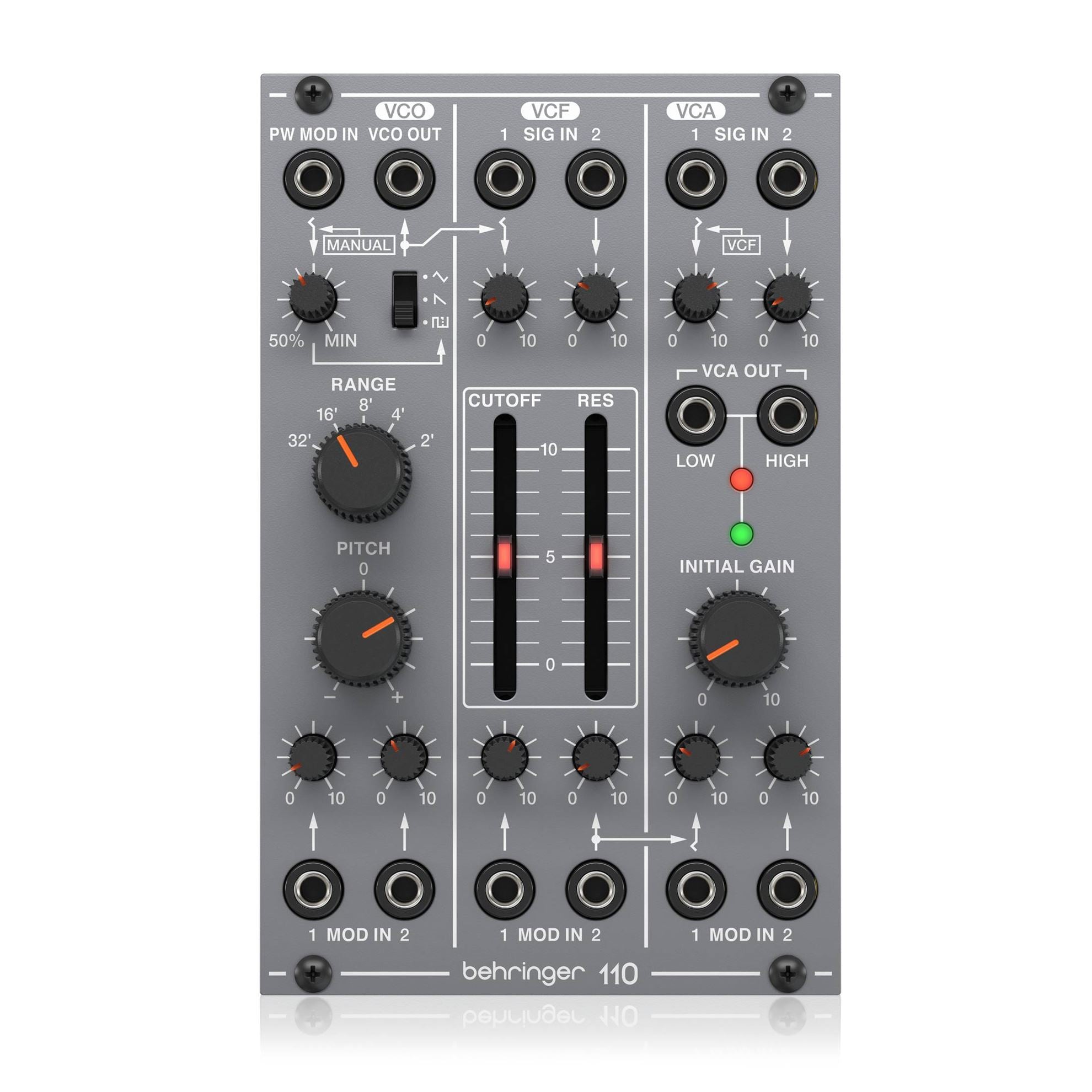 Behringer 110 VCO/VCF/VCA Module for Eurorack