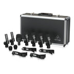 Behringer BC1200 7 Piece Drum Microphone Set In Case