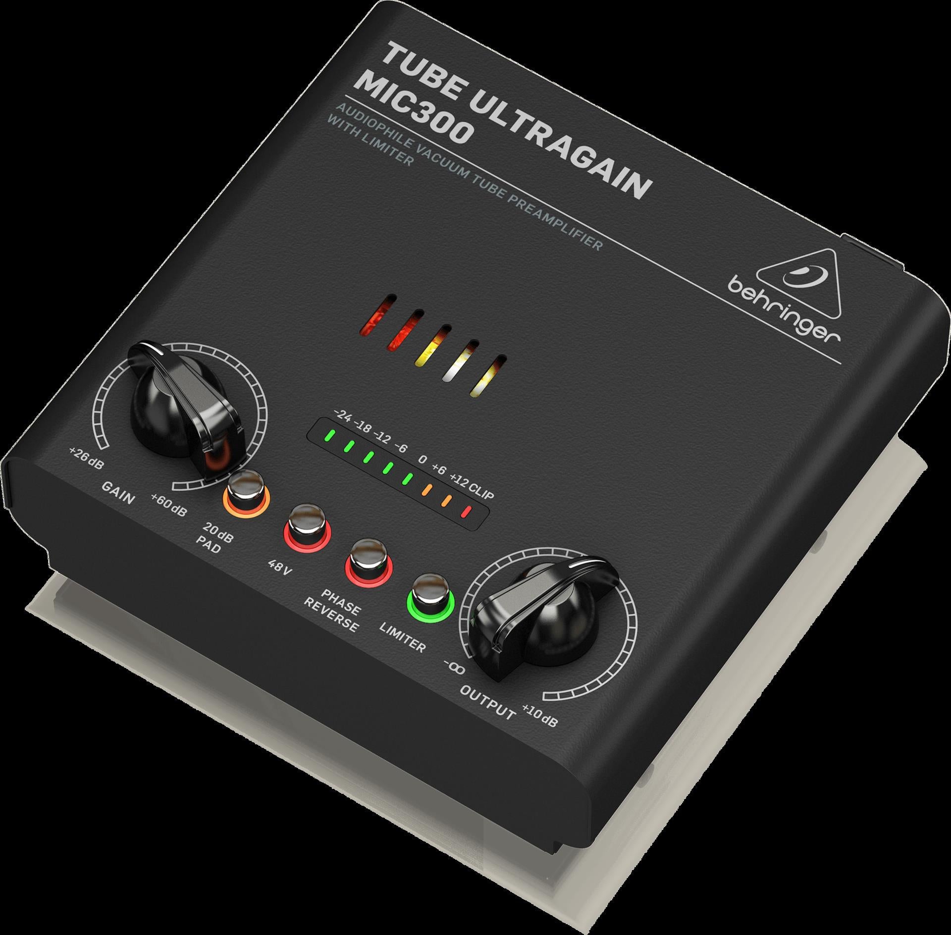 Behringer MIC300 Tube Preamp With Limiter