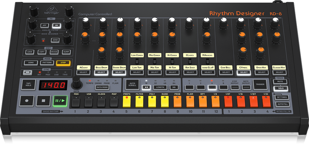 Behringer RD-8 MKII Analog Drum Machine