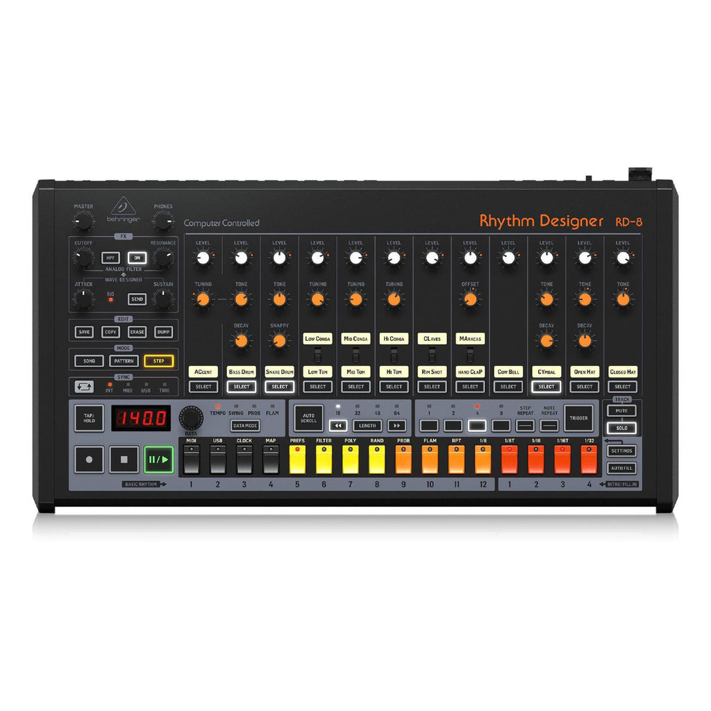 Behringer RD-8 MKII Analog Drum Machine