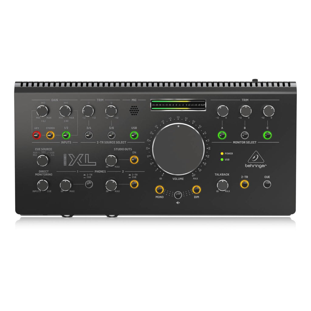 Behringer Studio XL USB Audio Interface - 2x4 - Midas Preamps - 192kHz