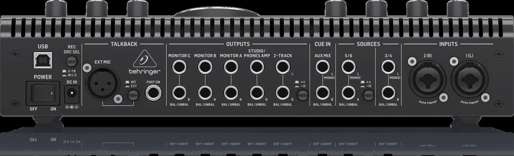 Behringer Studio XL USB Audio Interface - 2x4 - Midas Preamps - 192kHz