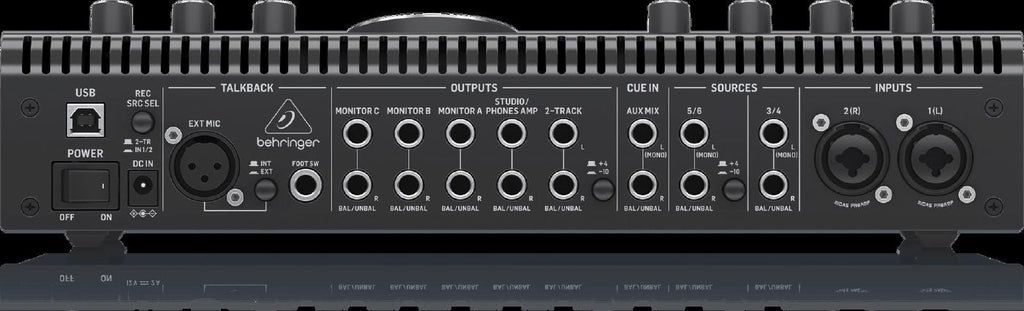 Behringer Studio XL USB Audio Interface - 2x4 - Midas Preamps - 192kHz
