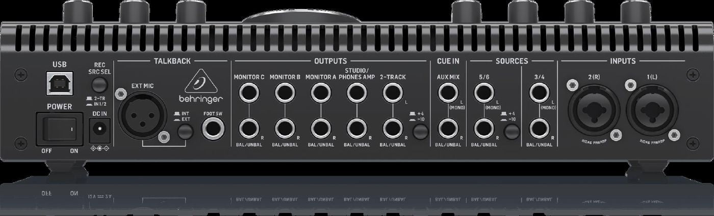 Behringer Studio XL USB Audio Interface - 2x4 - Midas Preamps - 192kHz
