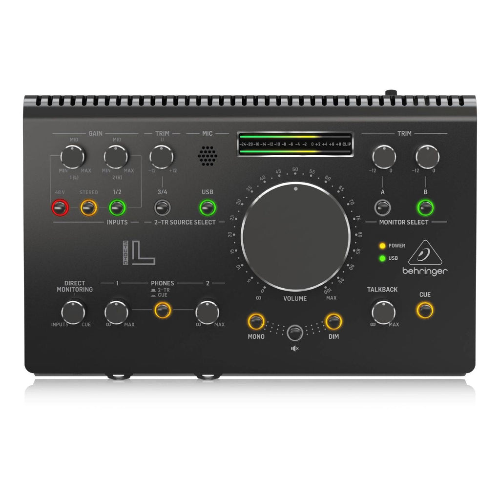 Behringer Studio L USB Audio Interface - 2x4 - Midas Preamps - 192kHz