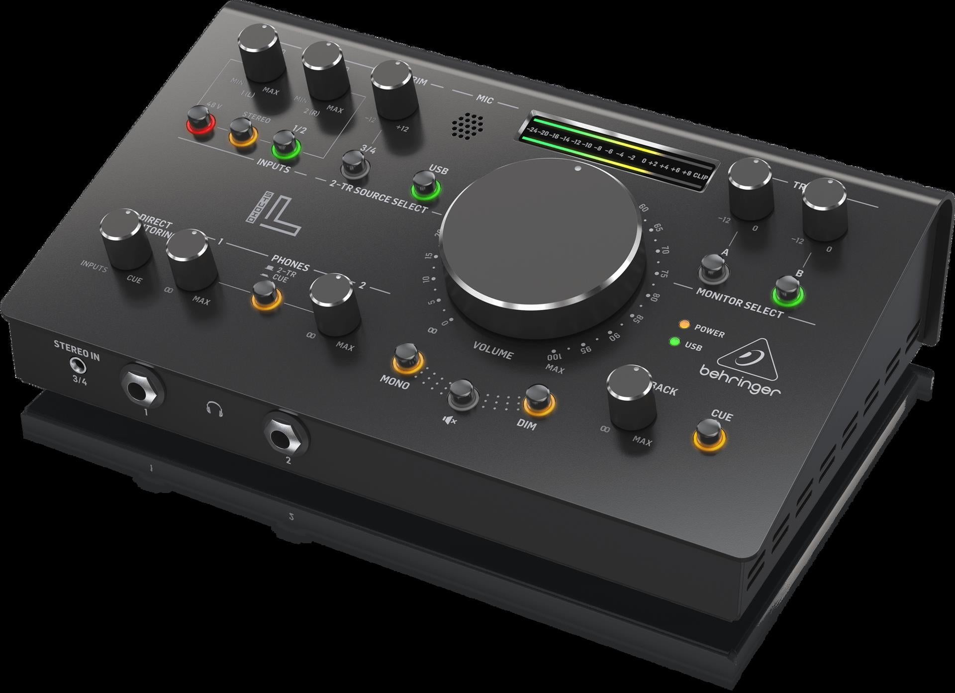 Behringer Studio L USB Audio Interface - 2x4 - Midas Preamps - 192kHz