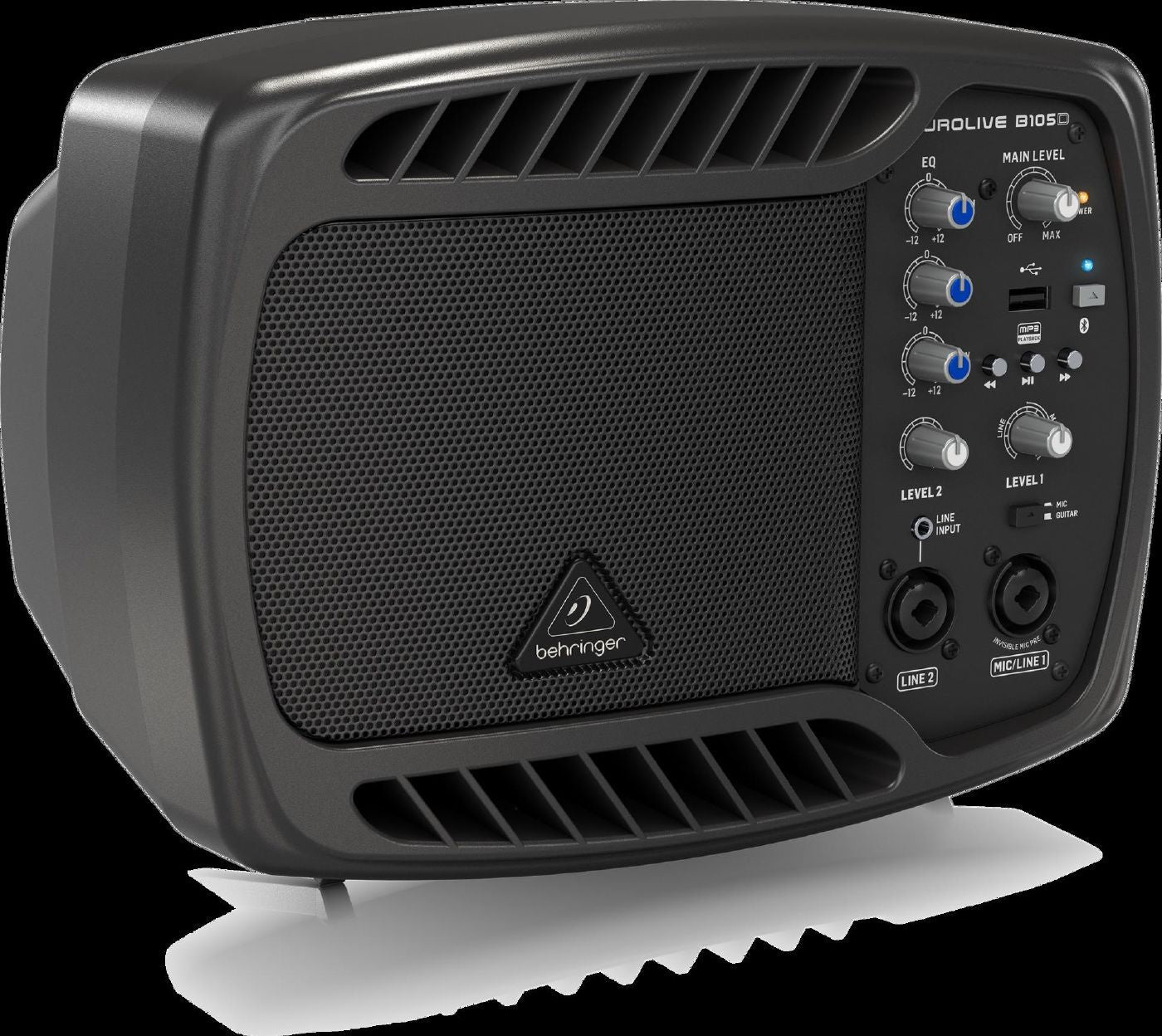 Behringer B105D 50W 5 inch Multipurpose Speaker with MP3 Player and Bluetooth