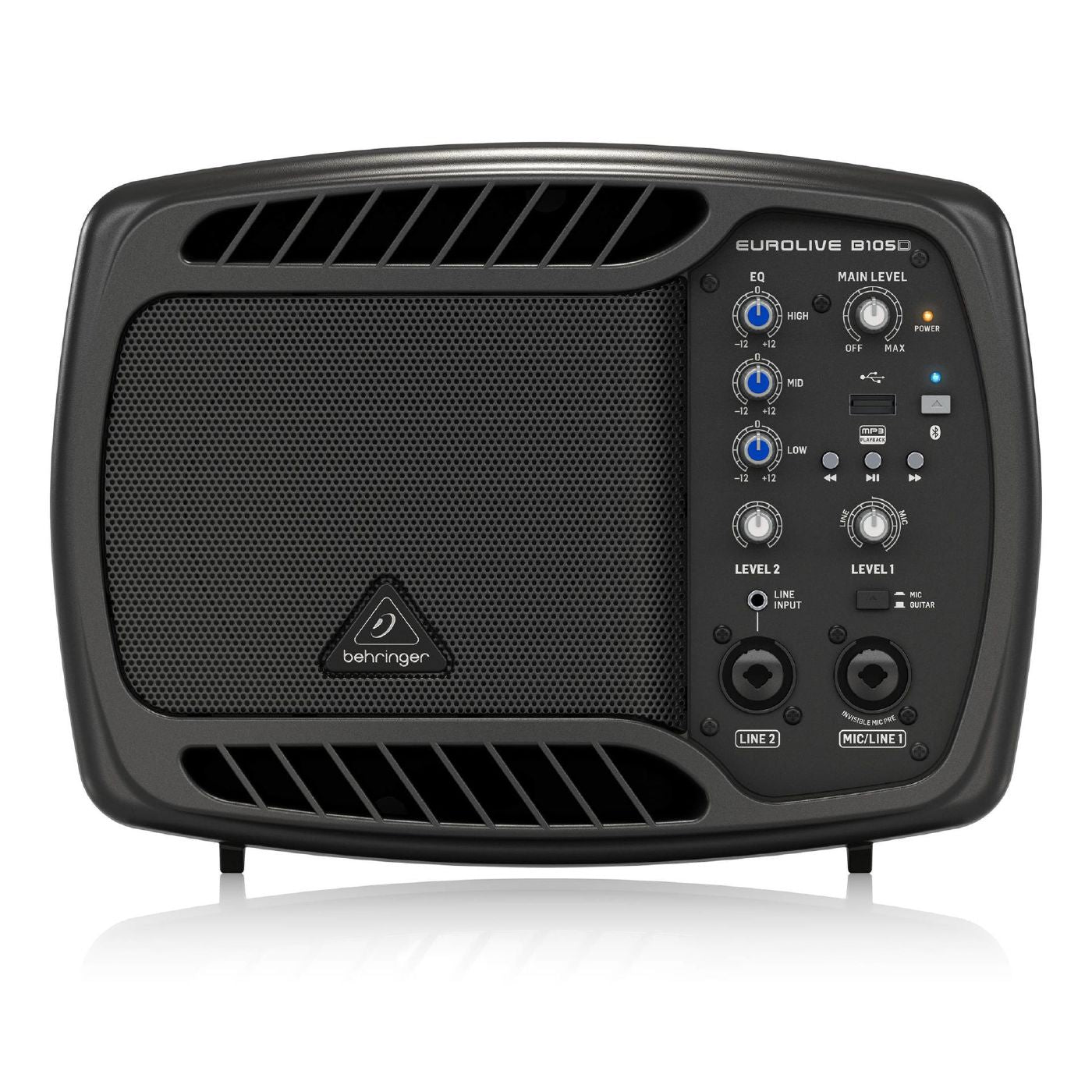 Behringer B105D 50W 5 inch Multipurpose Speaker with MP3 Player and Bluetooth