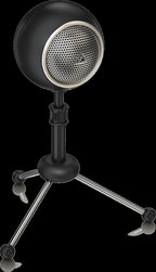Behringer BV-BOMB Vintage Bomb USB microphone with retro design and sturdy build, ideal for recording or streaming.