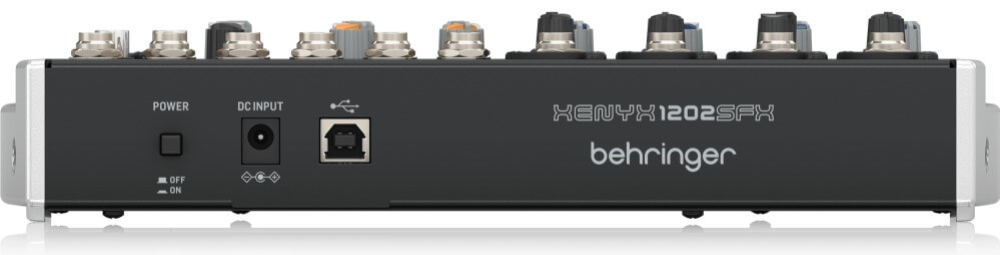 Behringer XENYX 1202SFX 12-Channel Mixer with USB Interface and Effects