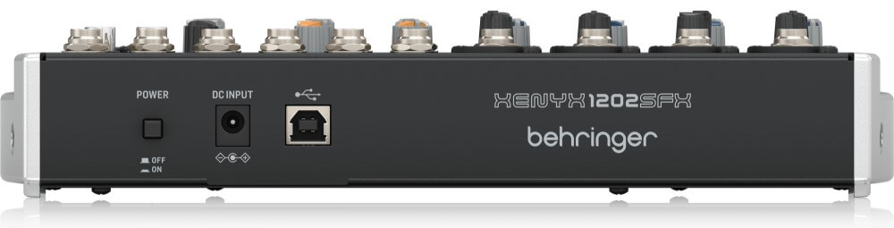 Behringer XENYX 1202SFX 12-Channel Mixer with USB Interface and Effects
