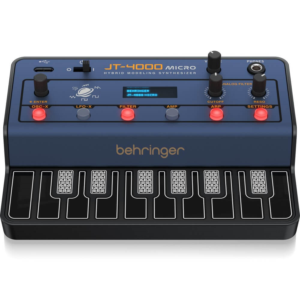Behringer JT-4000 MICRO Portable 4-Voice Hybrid Synthesizer
