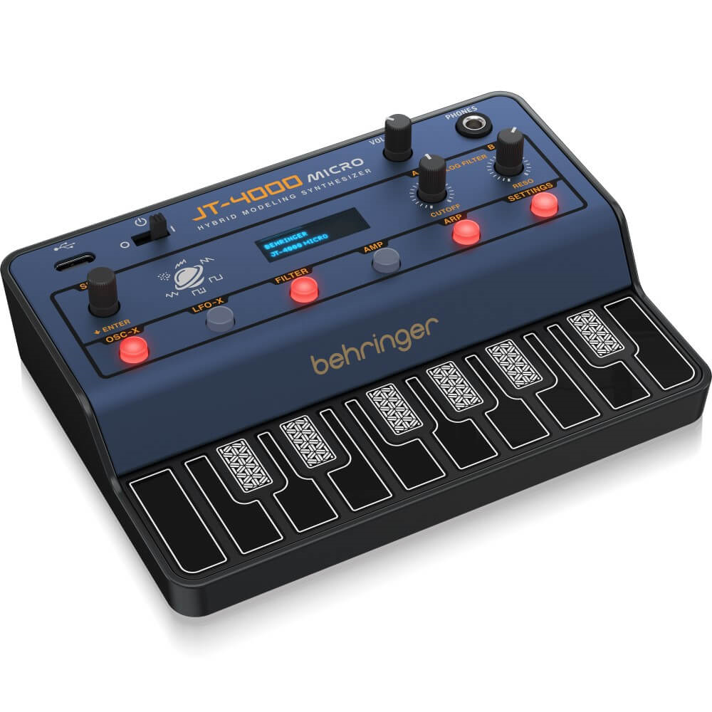 Behringer JT-4000 MICRO Portable 4-Voice Hybrid Synthesizer