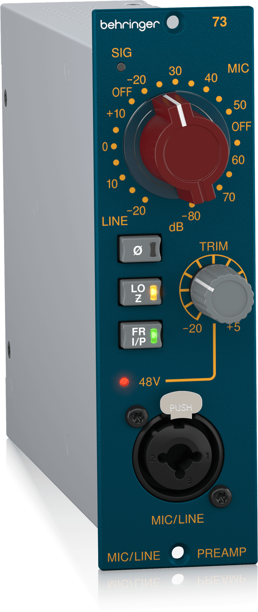 Behringer 73 Microphone Preamp (500 Series)