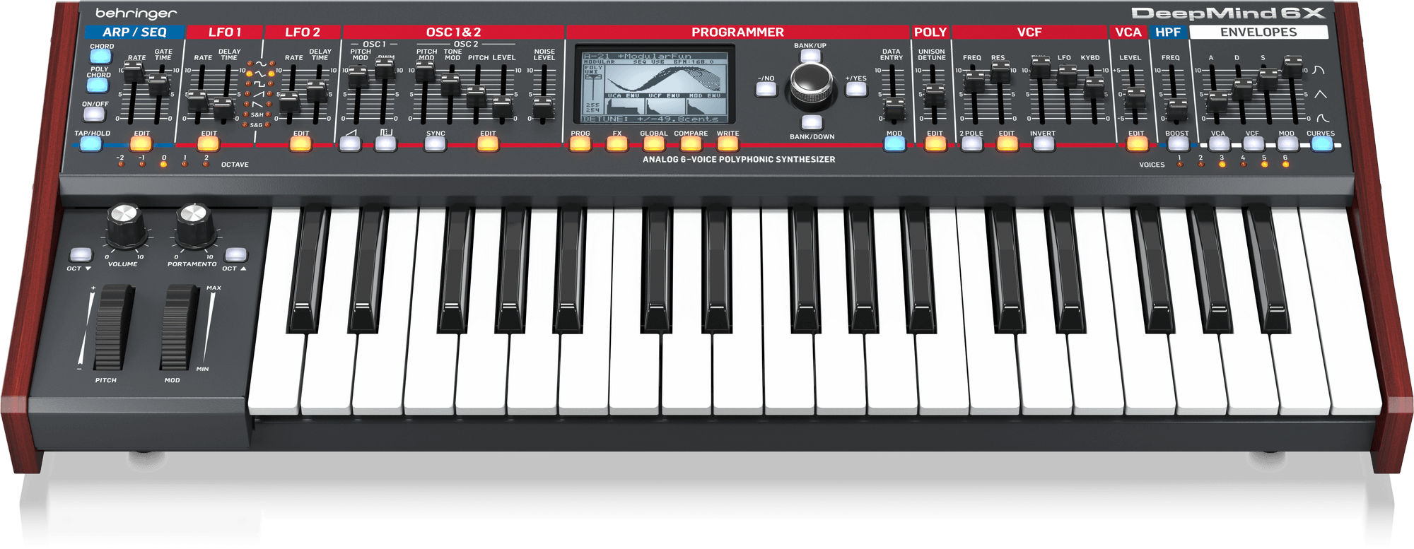 Behringer Deepmind 6X True Analog 6-Voice Polyphonic Synth