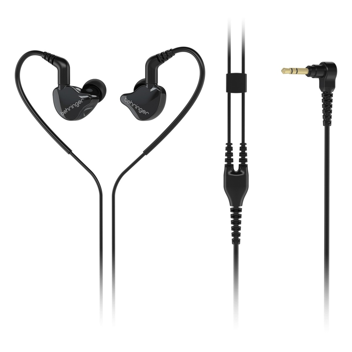 Behringer MO240-CK Pro In-Ear Studio Earphones - Black