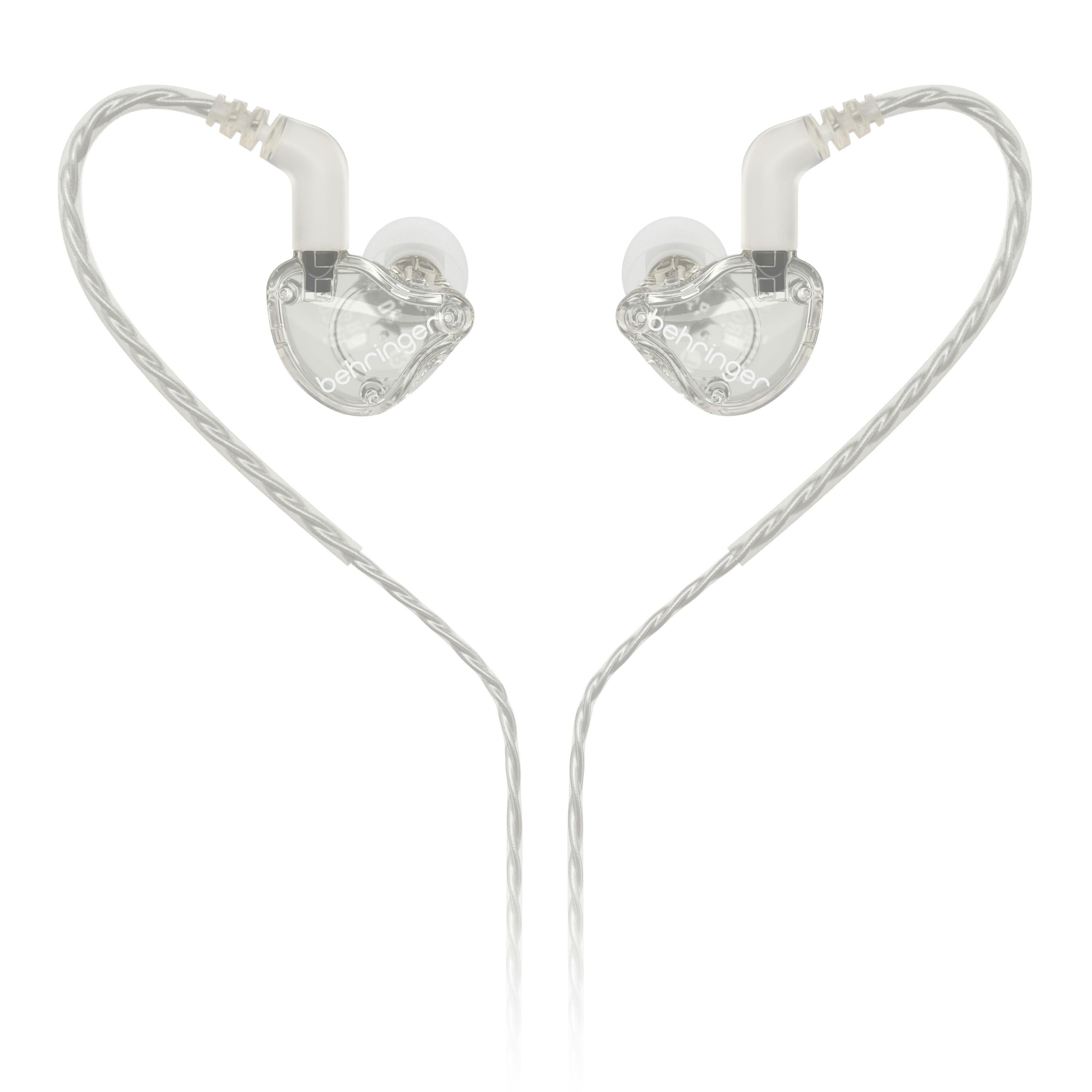 Behringer MO240-CL Pro In Ear Studio Earphones - Clear