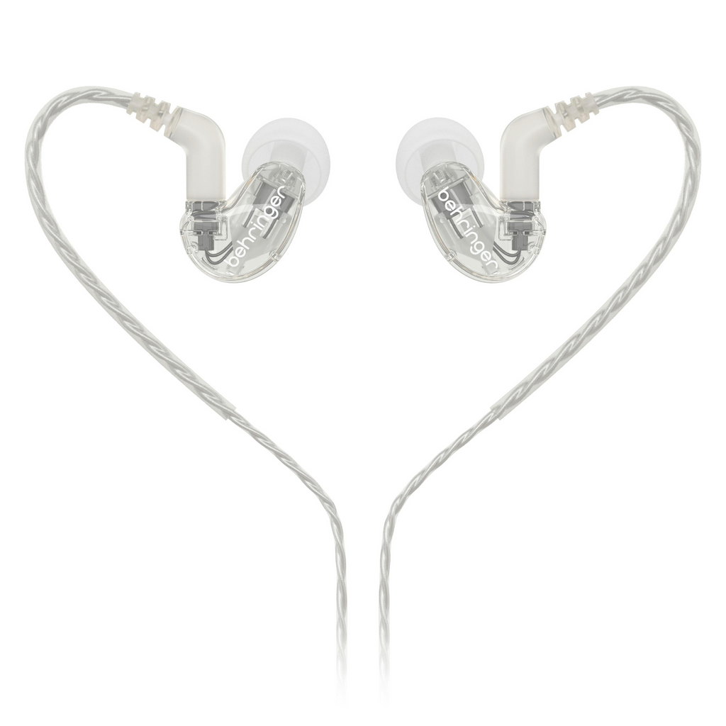 Behringer SD251-CL Pro In-Ear Studio Earphones - Clear