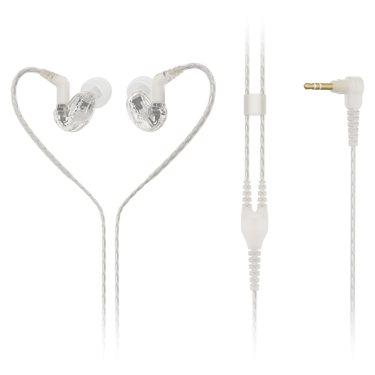 Behringer SD251-CL Pro In-Ear Studio Earphones - Clear