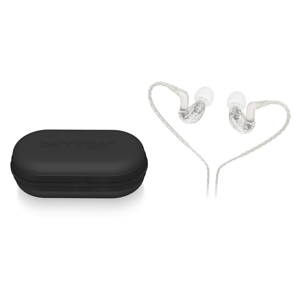 Behringer SD251-CL Pro In-Ear Studio Earphones - Clear