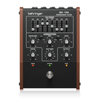 Behringer BM-15M Murf box filter effects pedal showing controls and input/output jacks on a white background.