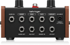 Behringer BM-13 Phaser Effects Pedal with control knobs and input/output jacks for guitar or bass effects.
