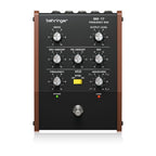 Behringer BM-17 Frequency Box effects pedal for guitar, showing its compact design and control knobs.