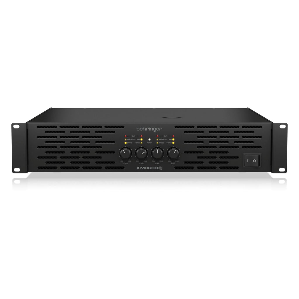 Behringer KM3600Q Professional 4 Channel Power Amplifier
