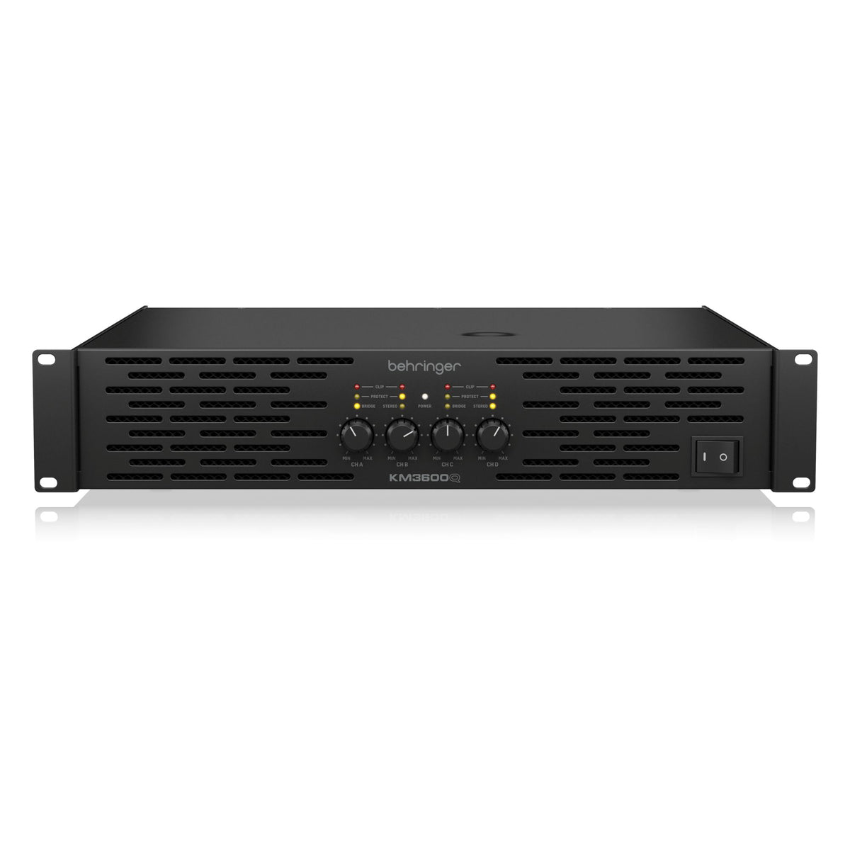 Behringer KM3600Q Professional 4 Channel Power Amplifier