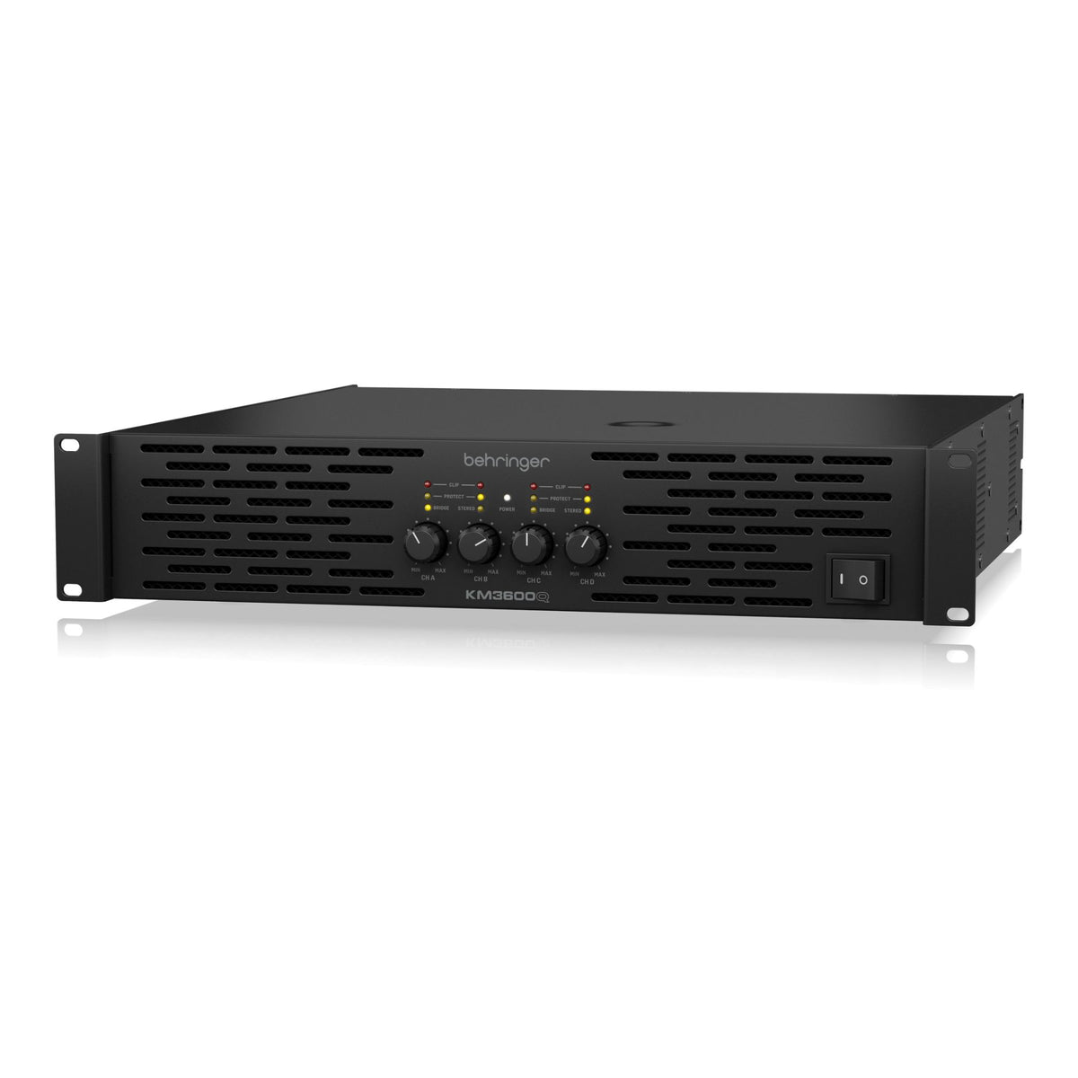Behringer KM3600Q Professional 4 Channel Power Amplifier
