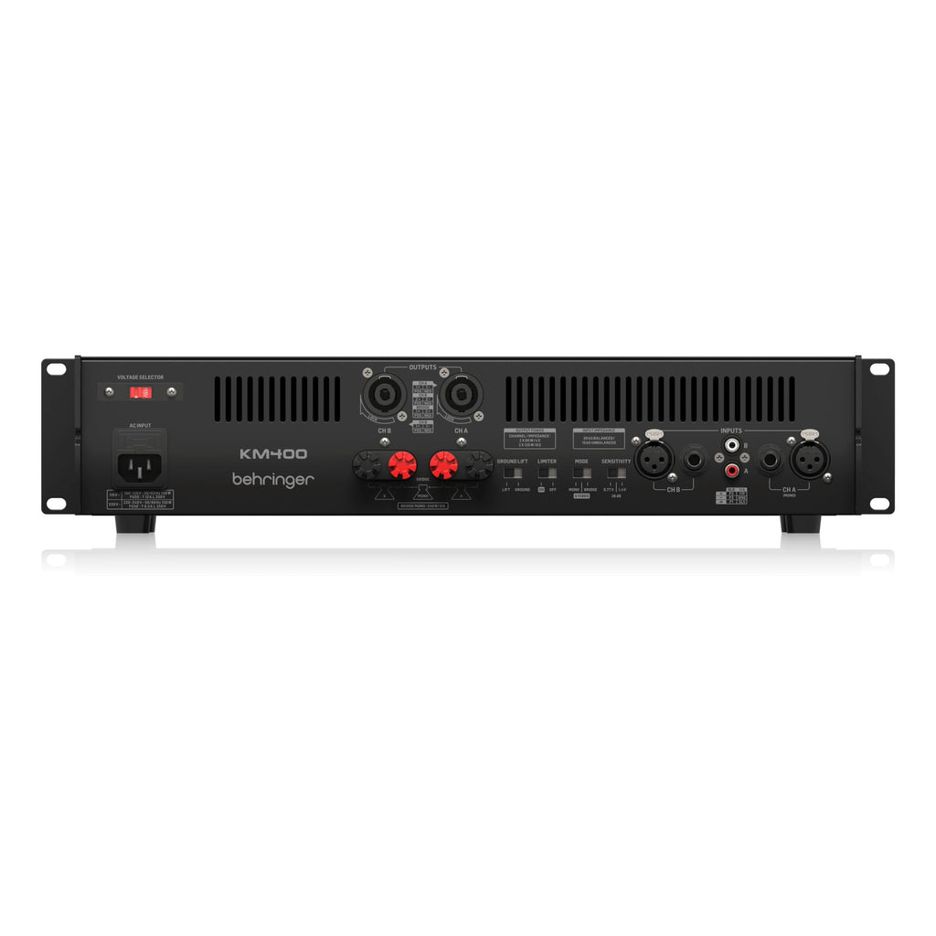 Behringer KM400 Professional Stereo Power Amplifier