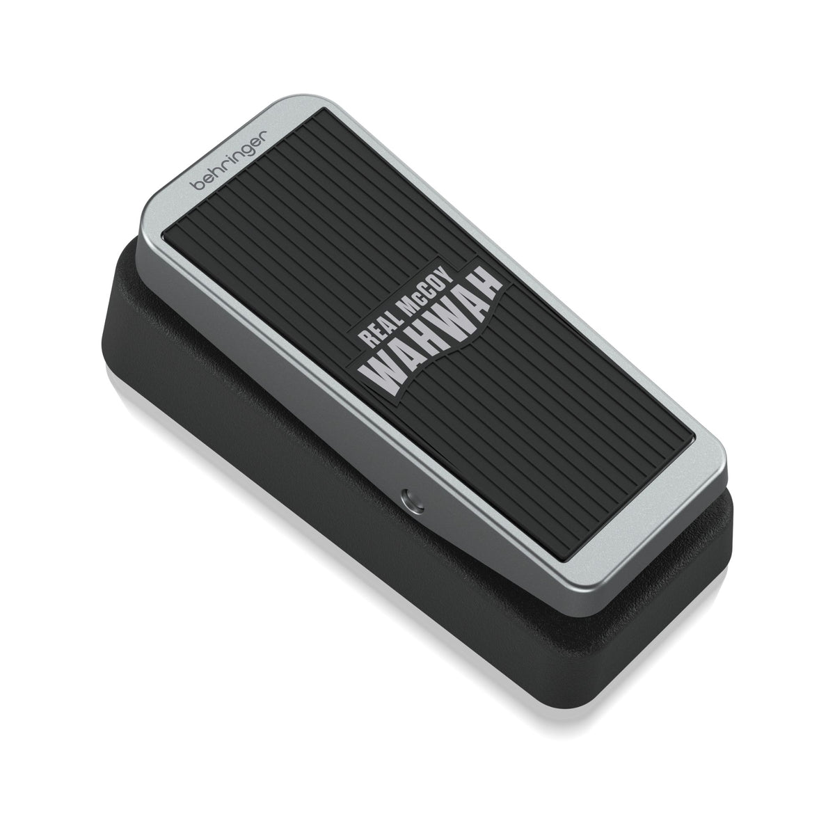 Behringer WAHWAH vintage wah effects pedal with footswitch and control knobs, designed for electric guitar sound modulation.