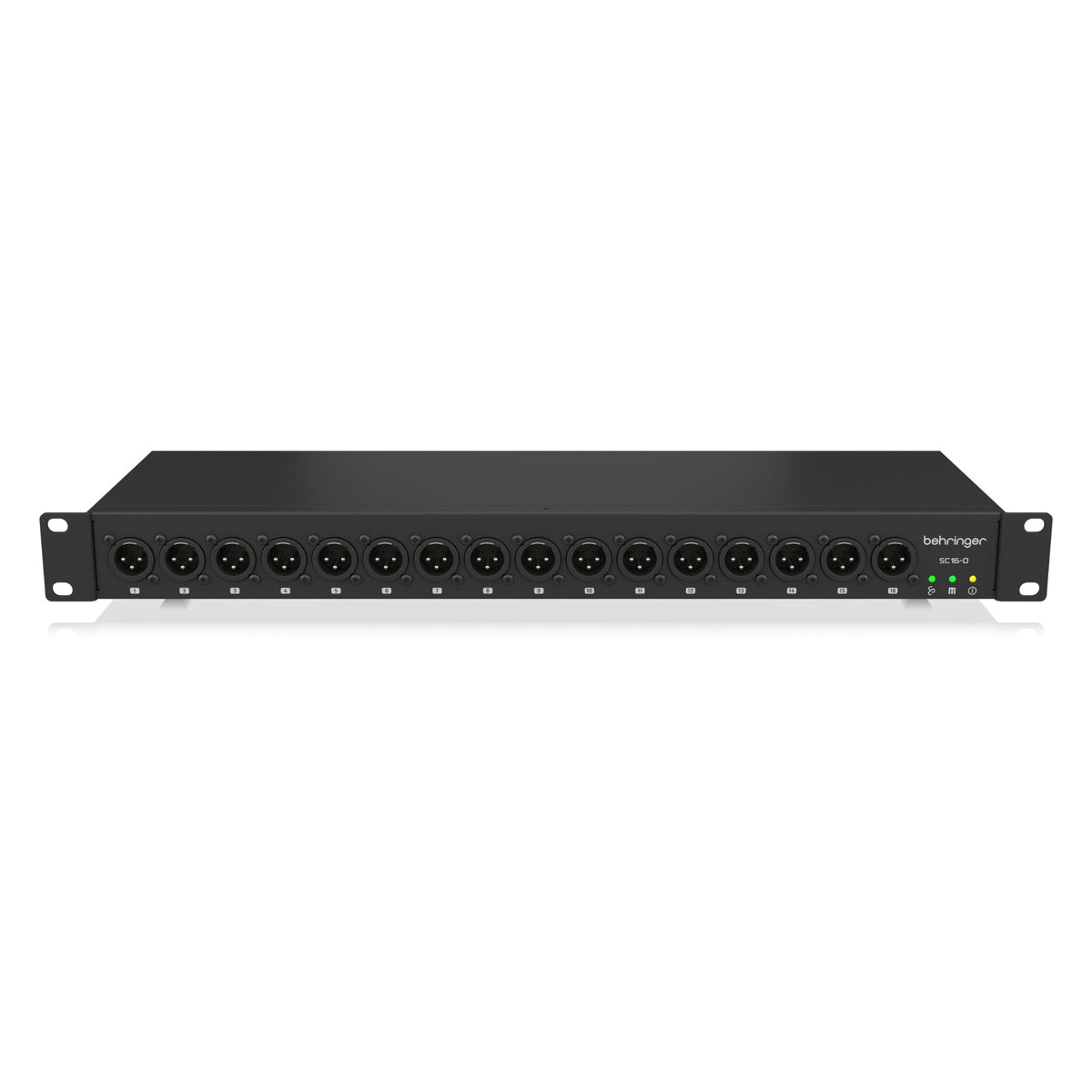 Behringer SC16-O StageConnect 16-output live outboard interface with multiple output jacks and professional audio connections.