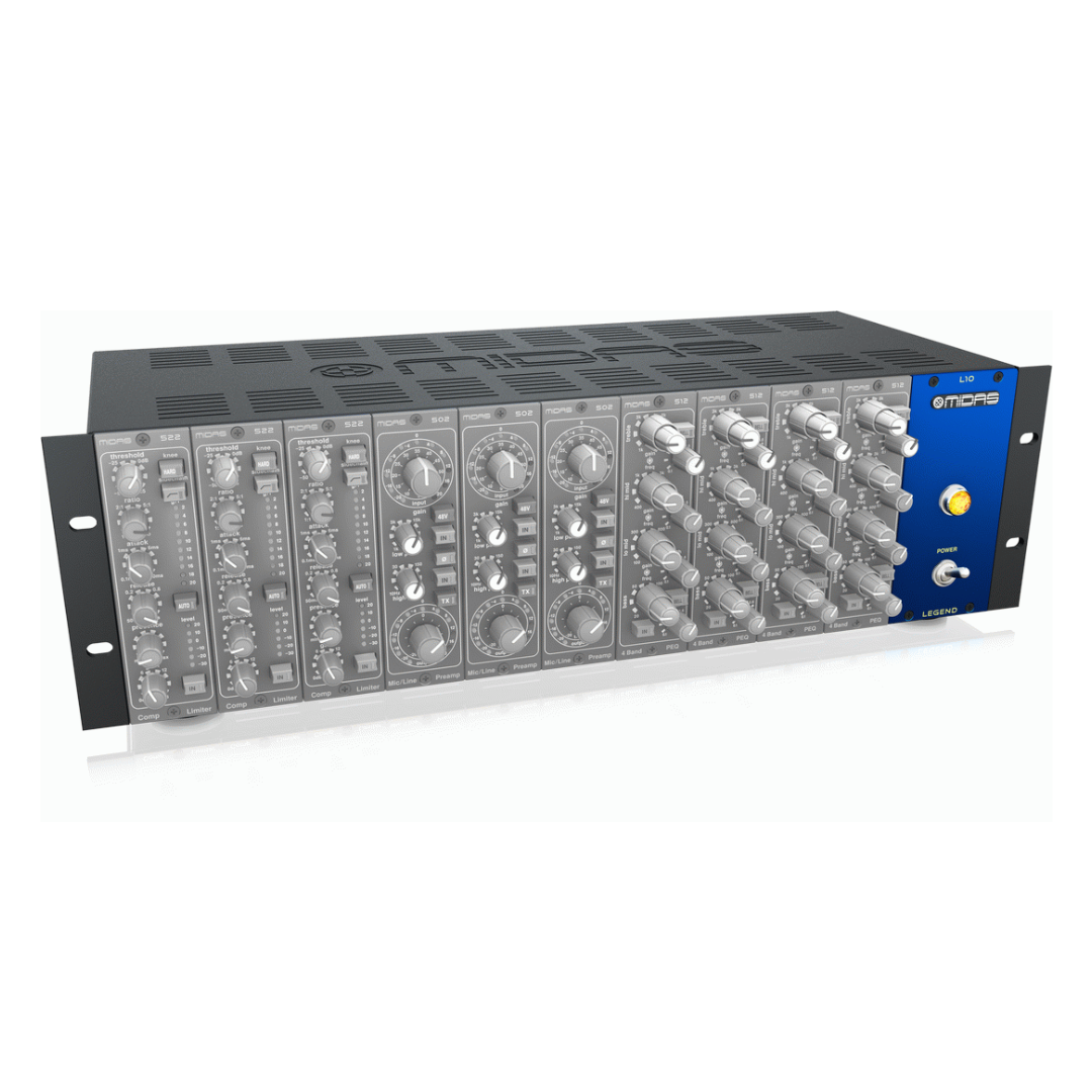 Midas Legend L10 500 Series Chassis For 10 Modules