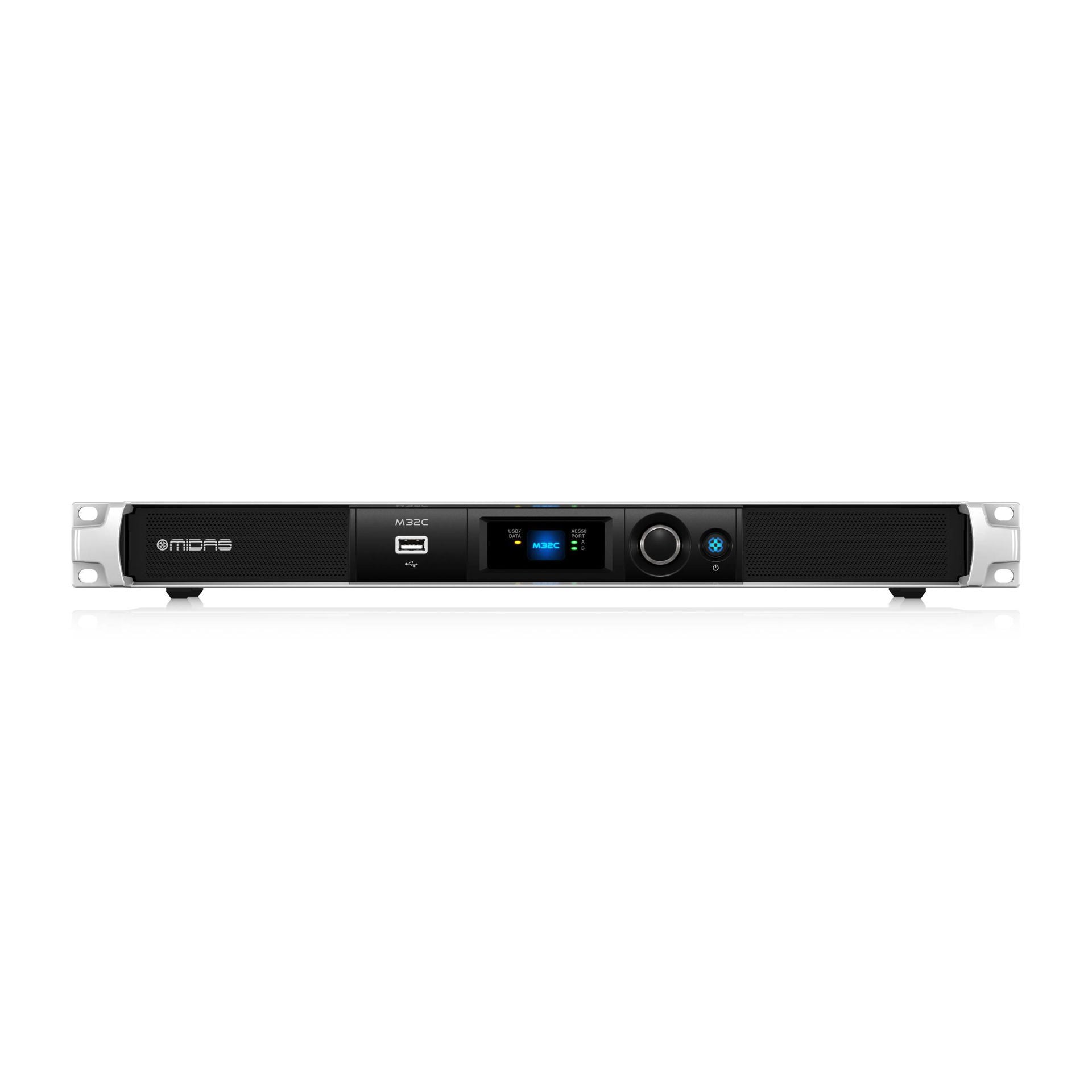 Midas M32C Digital Rack Mixer for Installed and Live Sound with 40 Input Channels and 25 Mix Buses